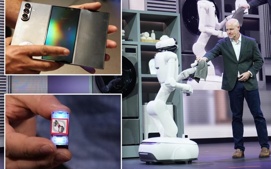 CES 2026: Laundry-folding robots, singing candy, pet phones and bionic pandas debut at tech fest