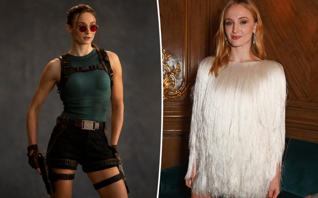 Sophie Turner stuns fans with ripped Lara Croft transformation in ‘Tomb Raider’ first look photo