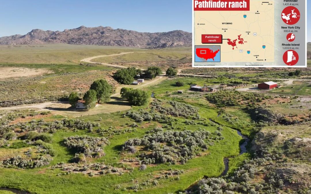 Mystery buyer of $79.5M Wyoming ranch 4 times the size of NYC — and larger than Rhode Island —is revealed