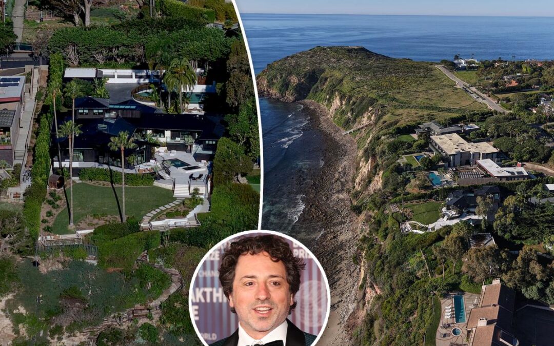 Sergey Brin has spent $50M for a cliffside Malibu mansion — despite California’s looming billionaire tax