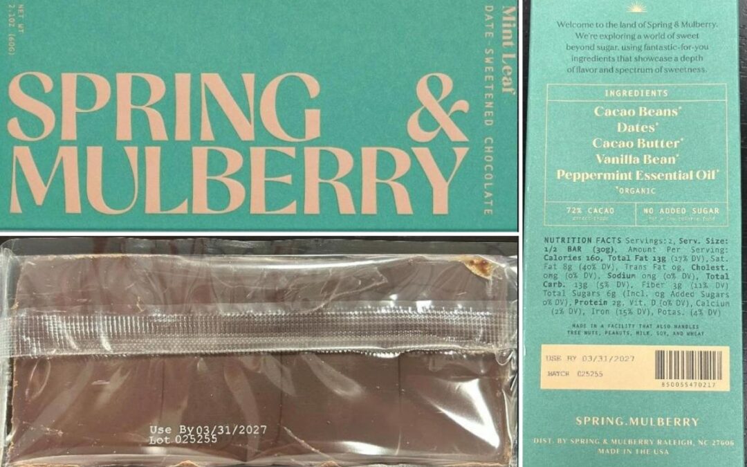 Recall of high-priced chocolate bars over salmonella risk expands to include more flavors
