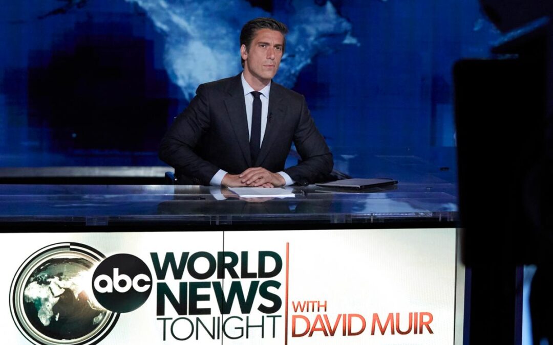 ‘ABC Nightly News’ reclaims No. 1 spot atop rivals NBC and CBS, Nielsen ratings show