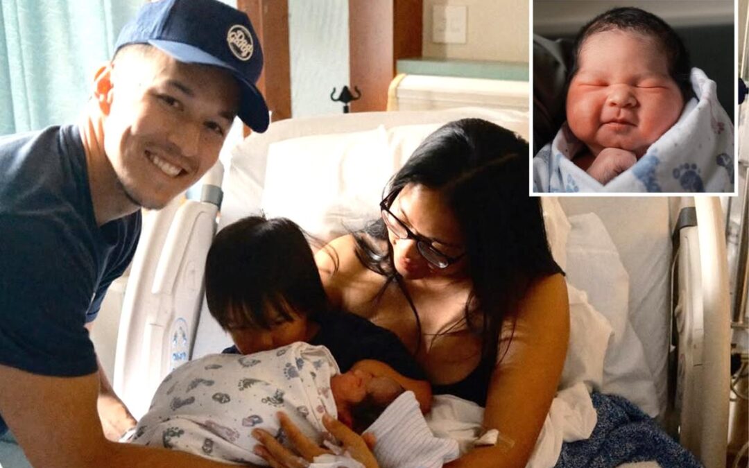 Dodgers’ Tommy Edman welcomes birth of daughter Ava with wife Kristen in Los Angeles