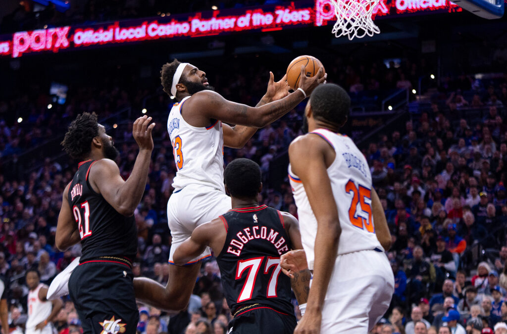The Knicks are finally targeting Mitchell Robinson more often: ‘Throw it to me’