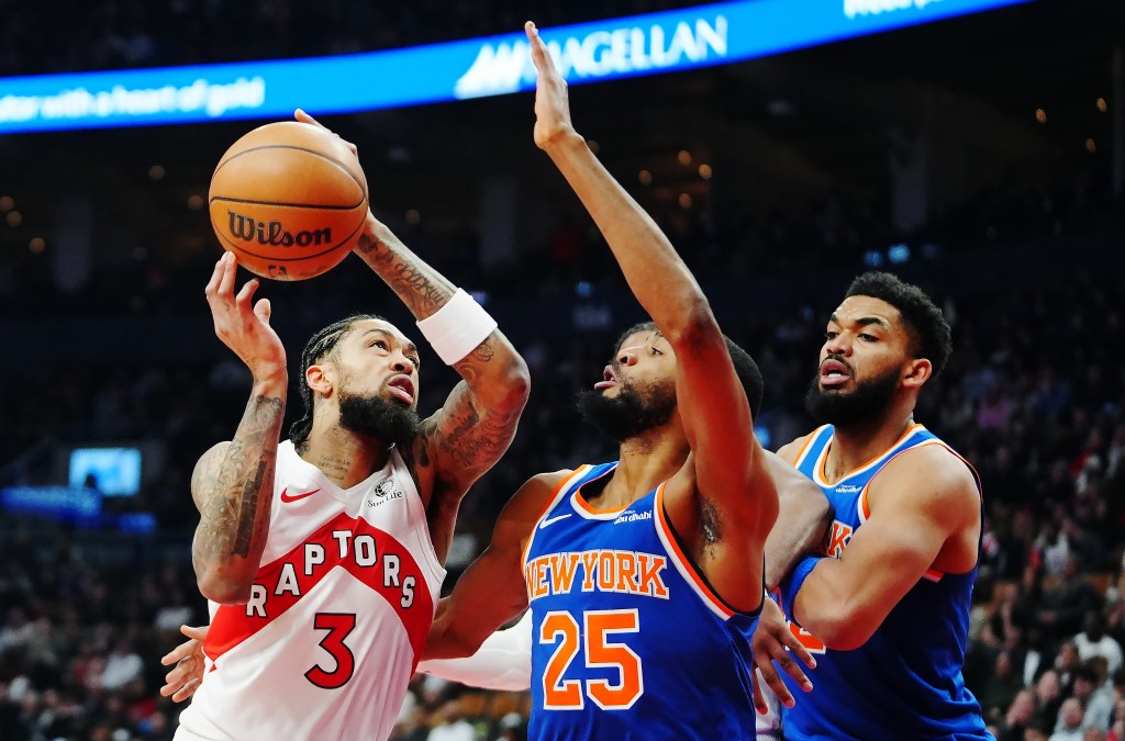 Mikal Bridges erupts for 30 points, takes accountability in Knicks’ win vs. Raptors