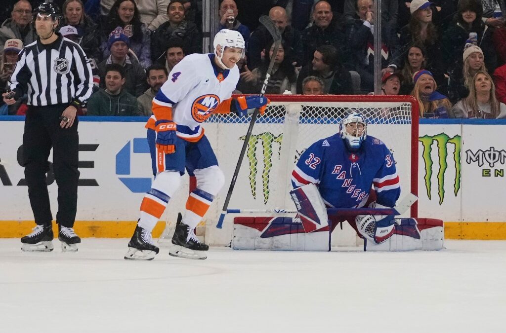 Islanders’ Carson Soucy scores against his former team in 2-1 victory over Rangers