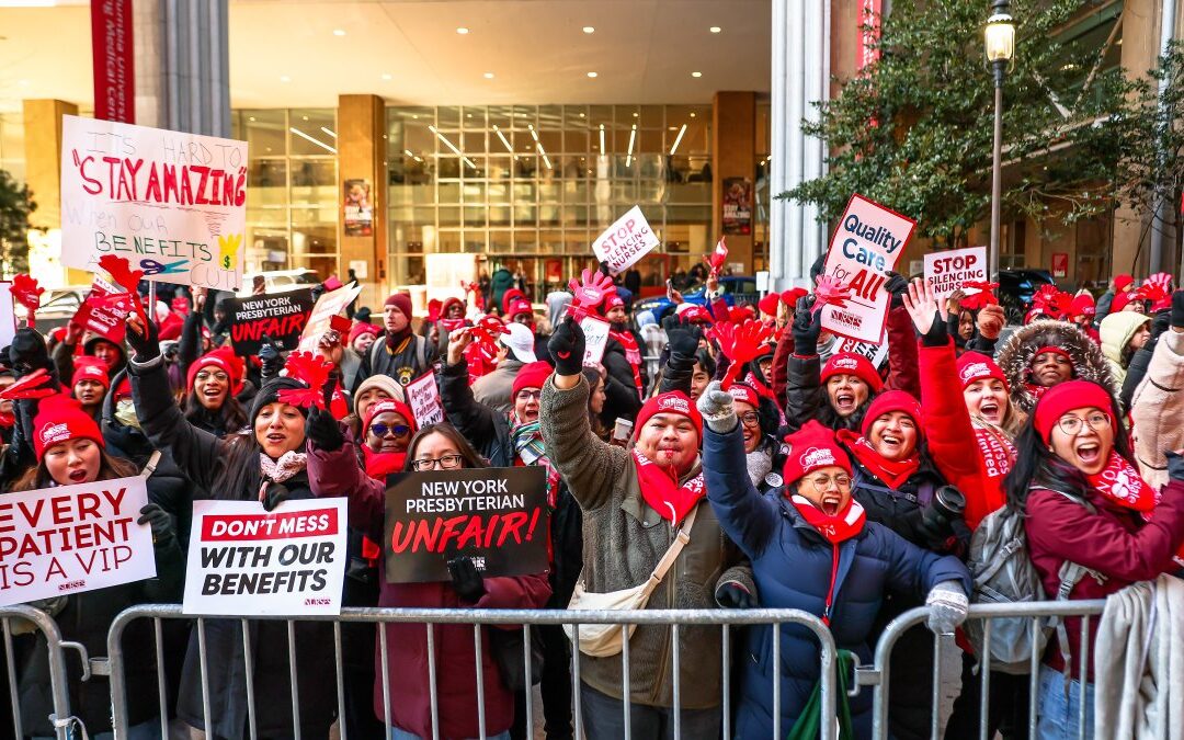NYC nurses strike enters second day as 3 major hospitals move to fill labor gaps