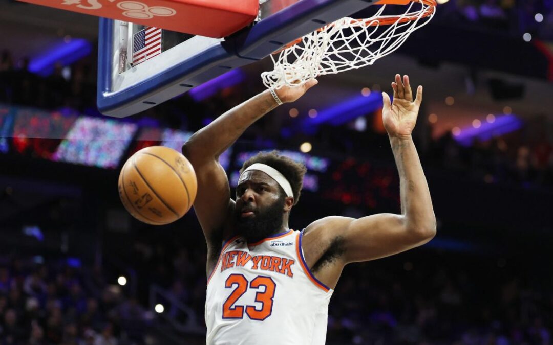 Knicks’ Mitchell Robinson’s request for more alley-oops hasn’t gone unnoticed