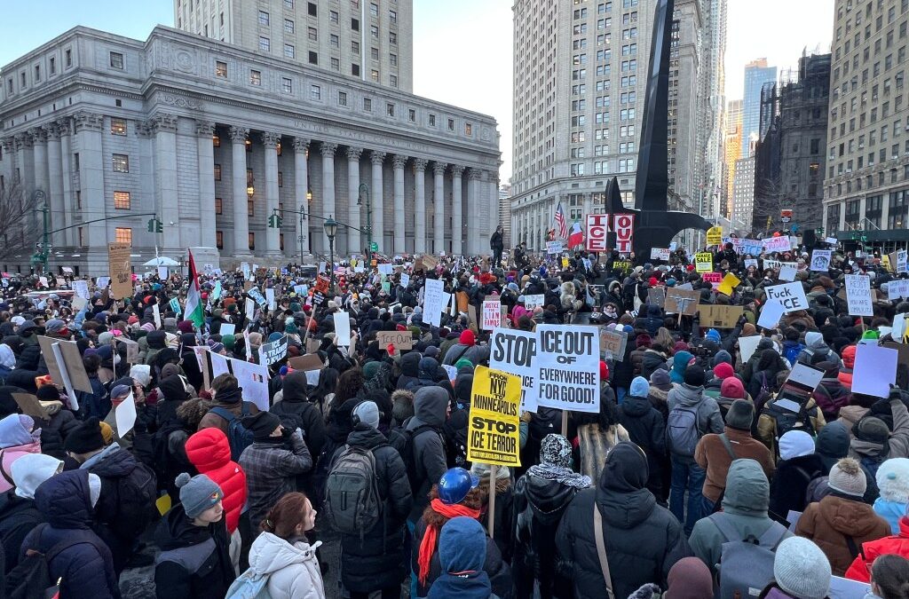 Thousands of protesters flood Foley Square in NYC for ‘National Shutdown Day’