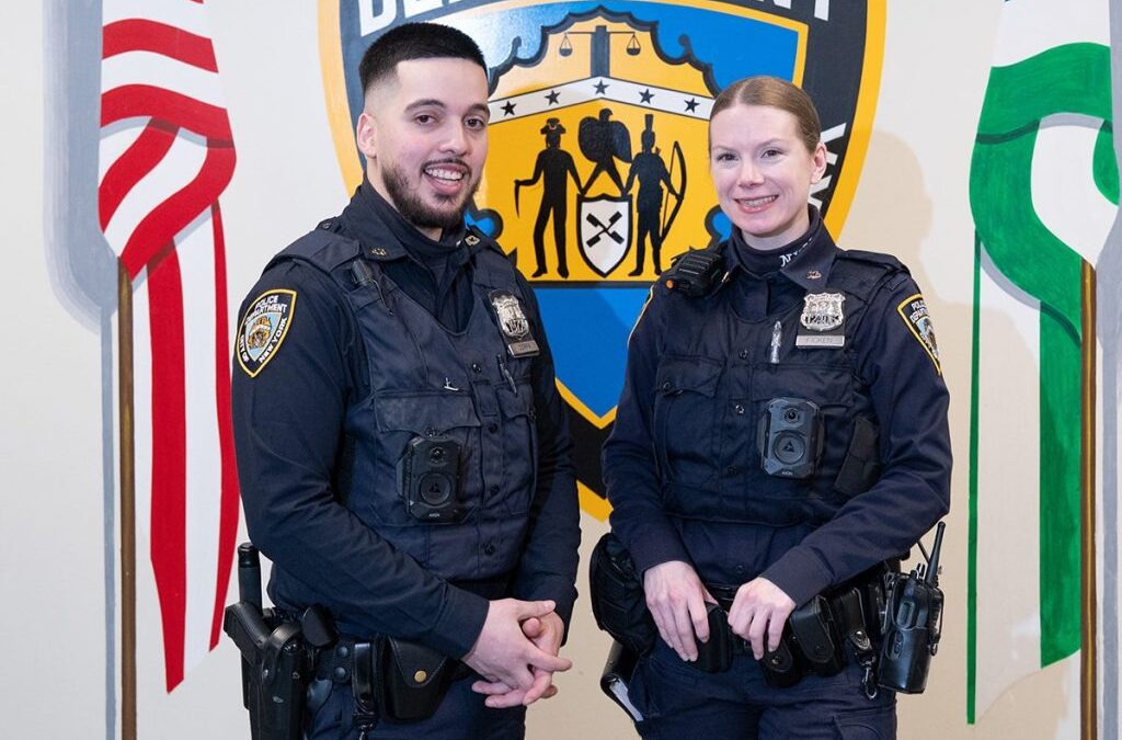 NYPD cop saves second baby from choking — again he’s at right place, right time