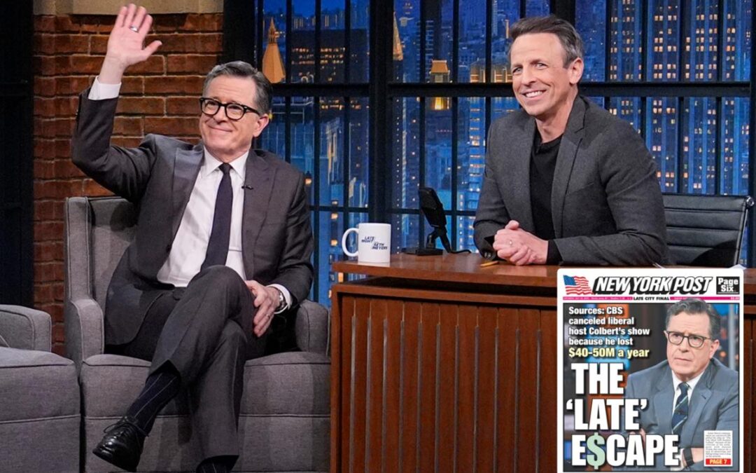 Stephen Colbert reveals date of his final ‘Late Show’ episode: ‘Not thrilled with it’