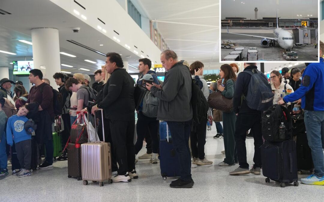 Snowy weather causes hundreds of cancellations, delays at NYC area airports