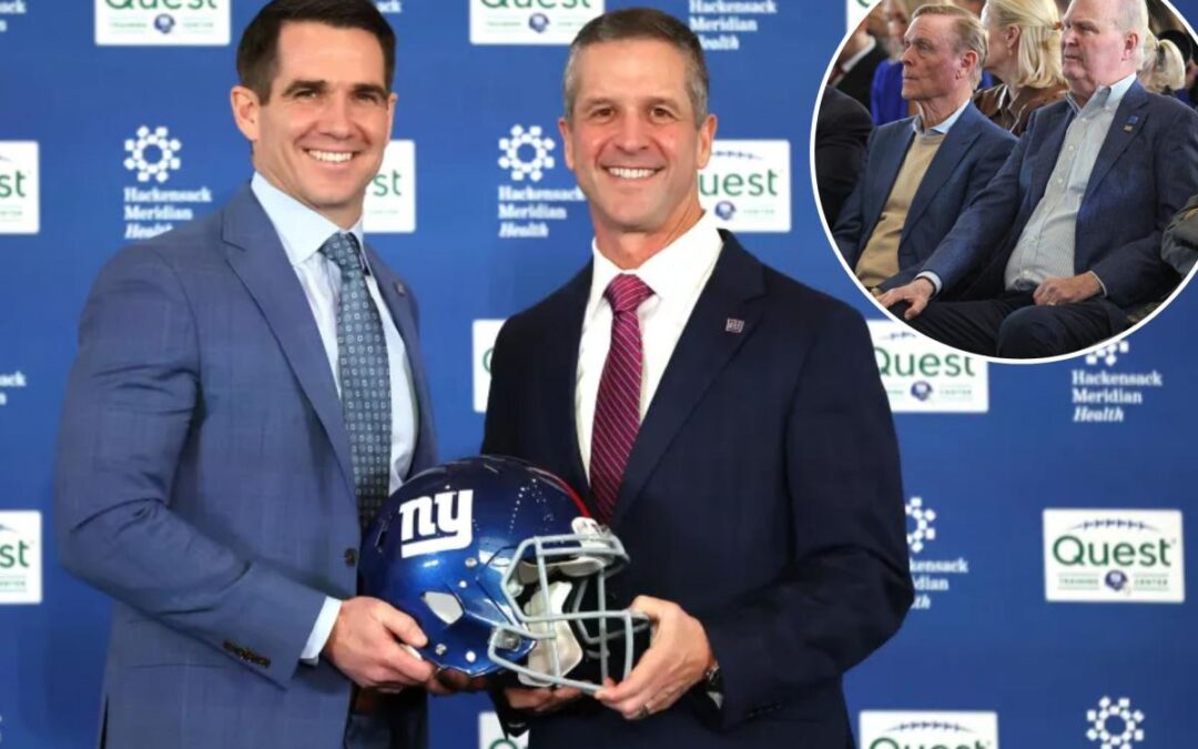 How Joe Schoen feels about Giants’ new structure with John Harbaugh ‘the most important cog’