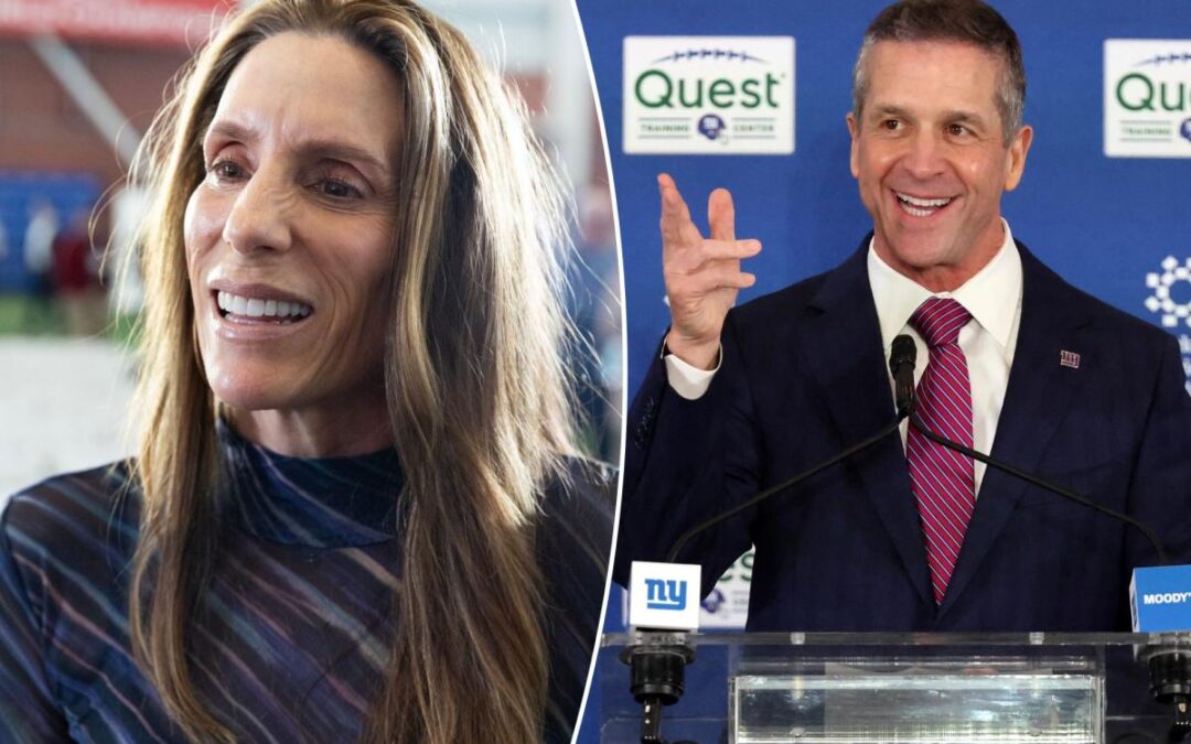 John Harbaugh’s wife knew their Giants destiny from the very beginning: ‘Out of this world’