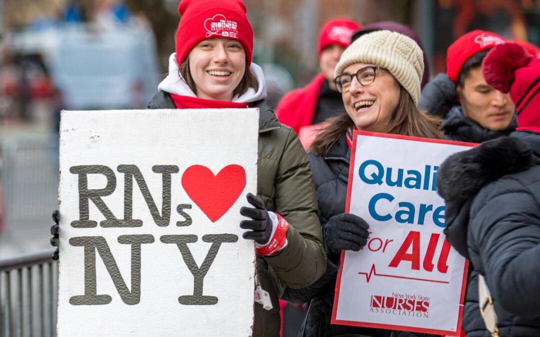 Striking nurses and NYC hospitals clear ‘major hurdle’ but work stoppage drags into 3rd week: union