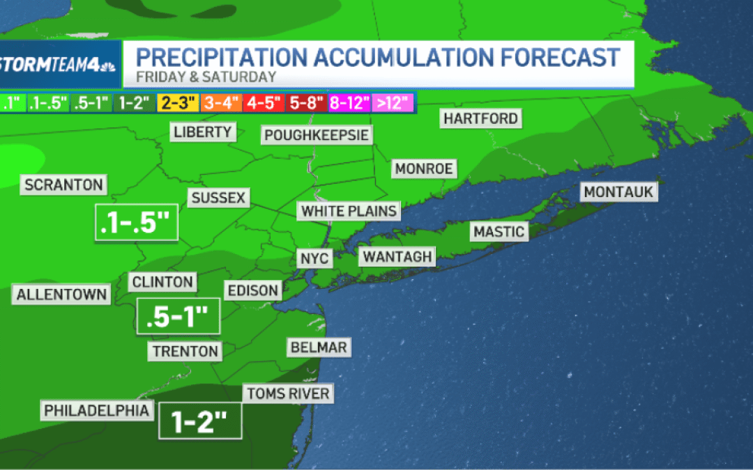 Steady rain expected to sock tri-state area Saturday: What to know