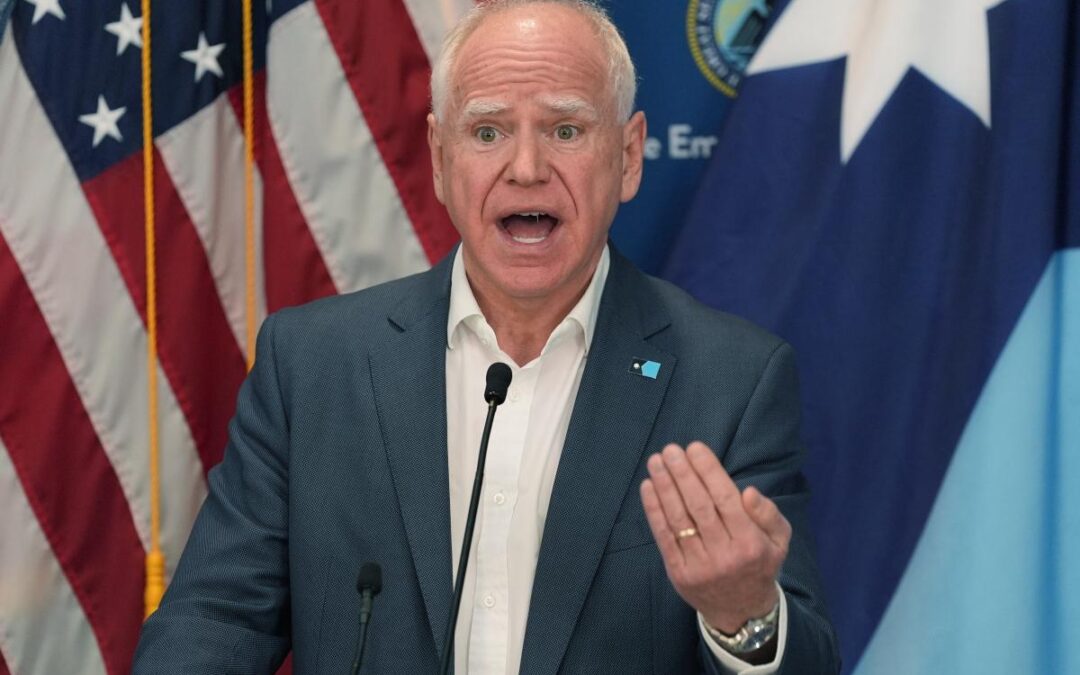 Despicable Tim Walz hits a dangerous new low — soiling Anne Frank’s memory