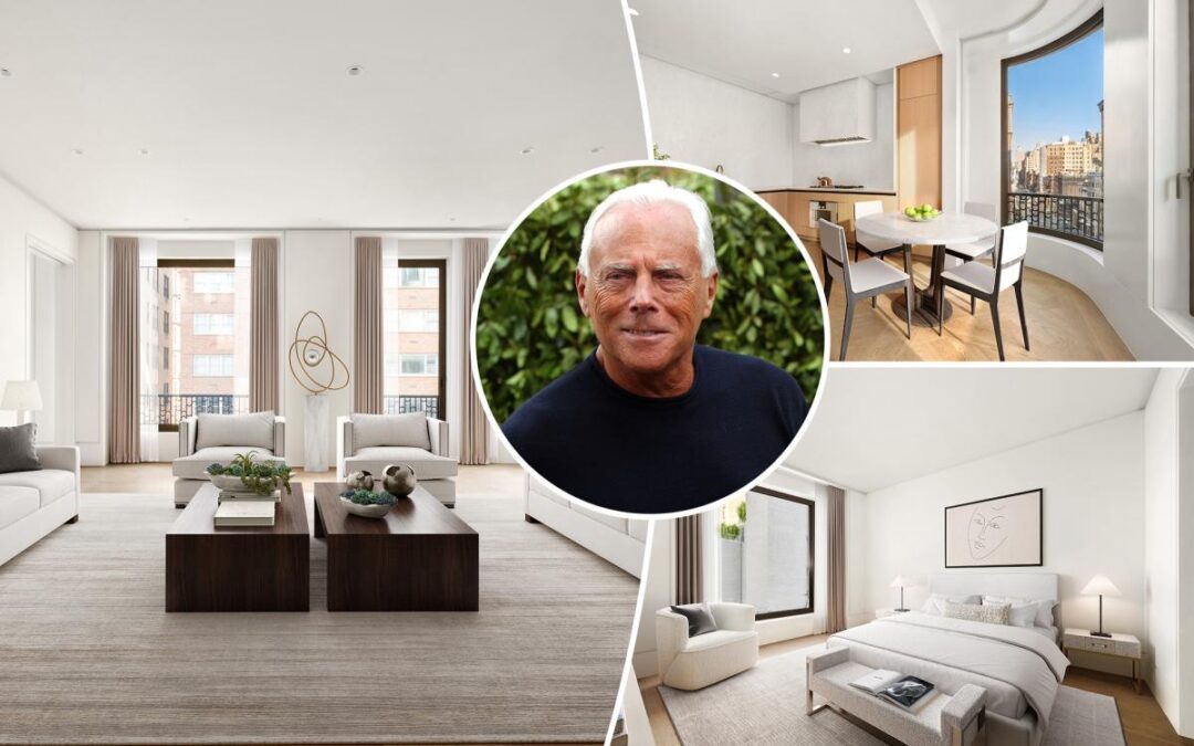 Giorgio Armani’s mint-condition NYC residence asks $9.95M just months after fashion mogul’s death