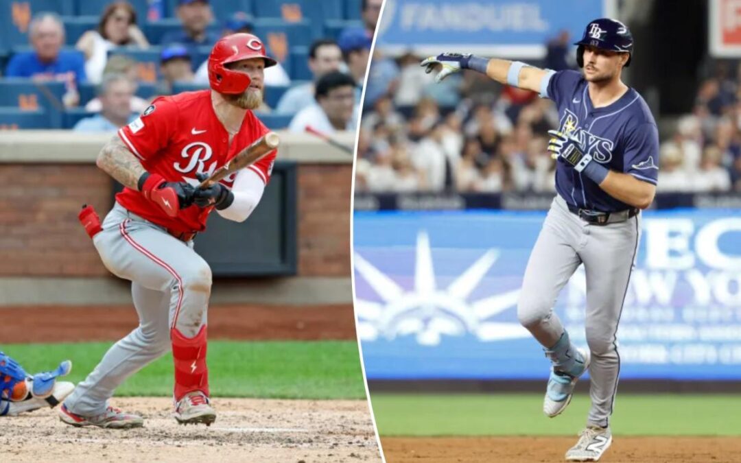 Josh Lowe, Gavin Lux dealt in three-team trade involving Rays, Reds and Angels
