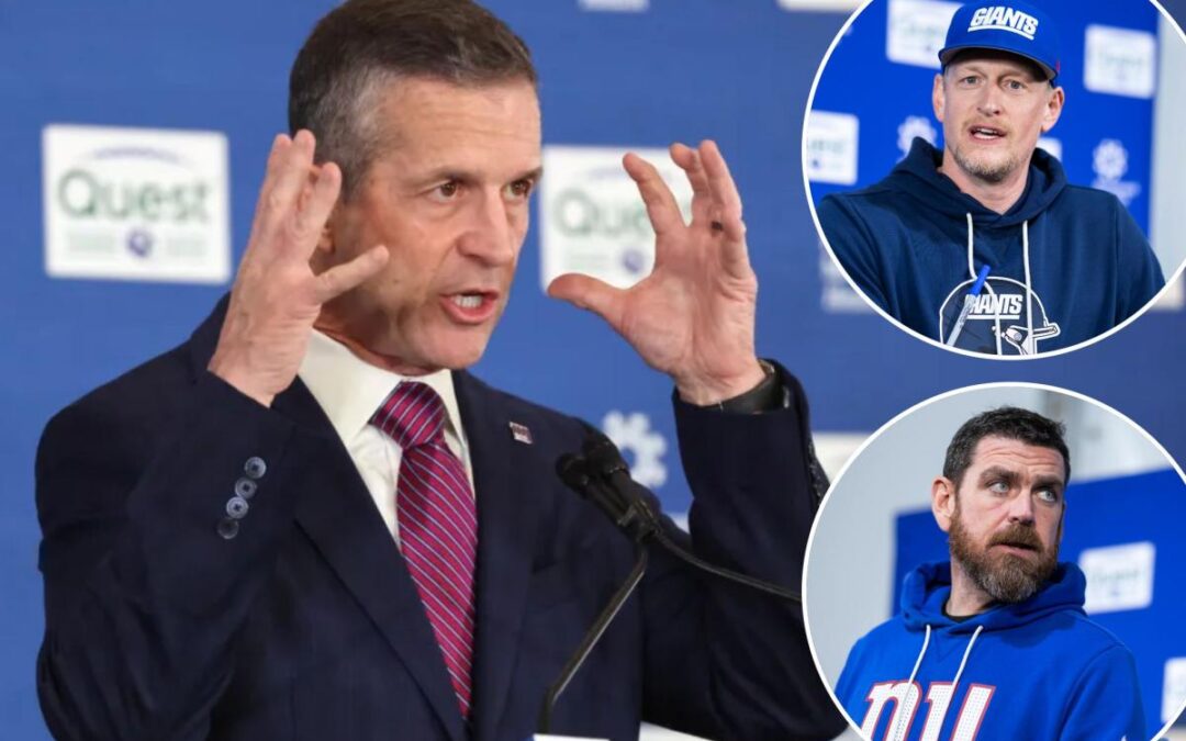 Only two Giants coaches are surviving John Harbaugh’s staff overhaul
