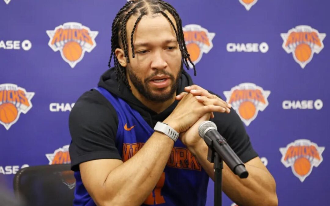 Knicks’ Jalen Brunson laughs off ‘embarrassing’ ankle injury
