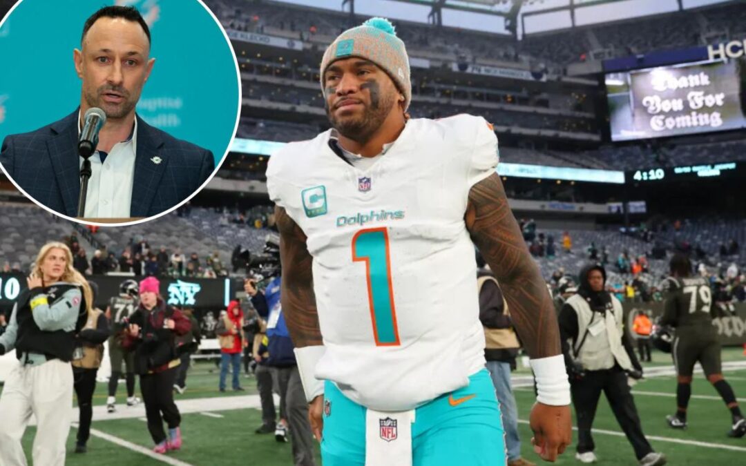 New GM Jon-Eric Sullivan leaving Tua Tagovailoa in Dolphins purgatory