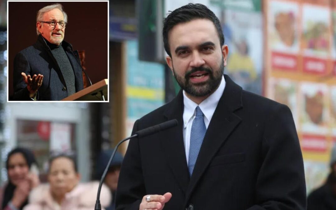 NYC Mayor Zohran Mamdani quietly meets with Steven Spielberg days after inauguration