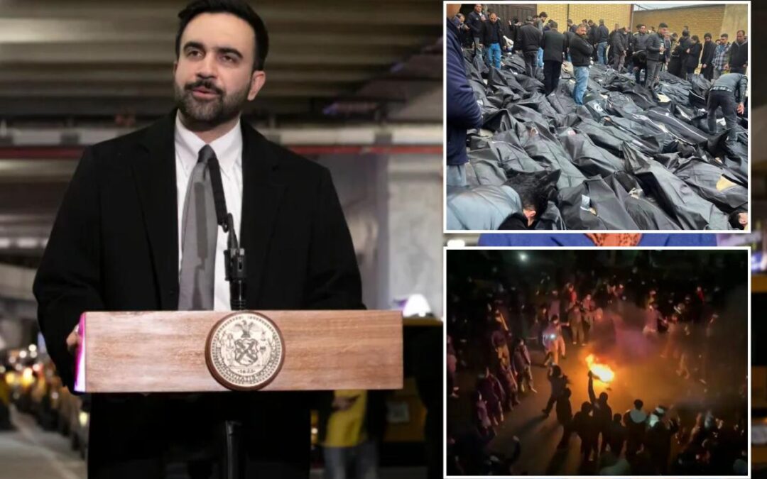 Mayor Zohran Mamdani finally condemns Iran regime’s deadly handling of protests after eyebrow-raising silence