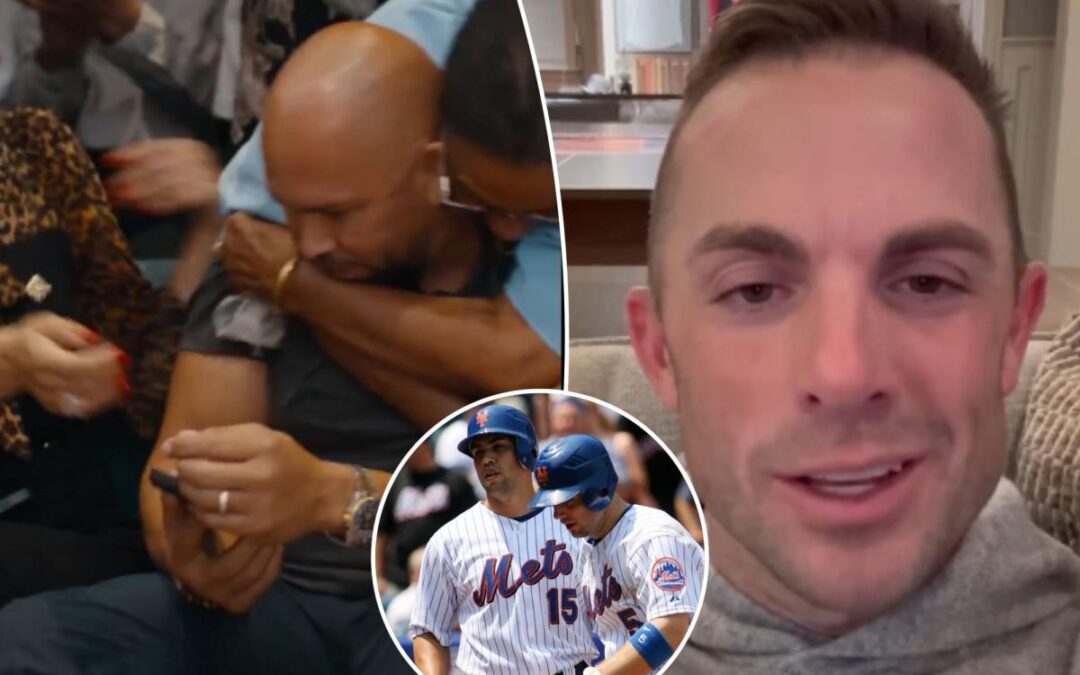 David Wright congratulates Carlos Beltran on getting elected to Baseball Hall of Fame