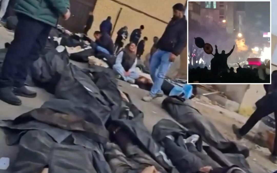 Death toll in Iran protests over 3,000, rights group says