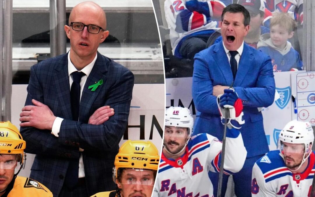 Rangers, Penguins veering down drastically different paths after coach swap