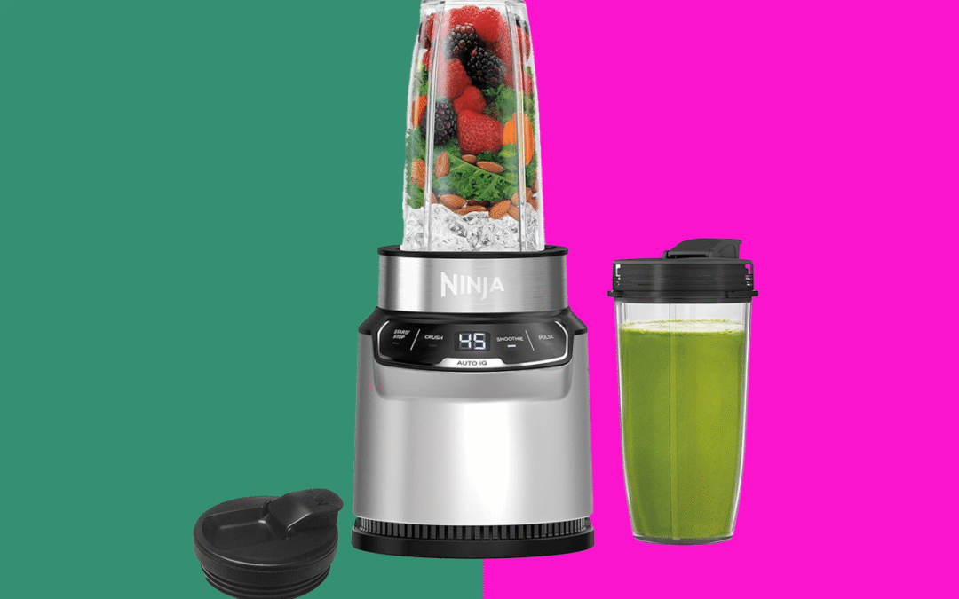 The Ninja Nutri Pro is less than $100 and will transform your smoothies