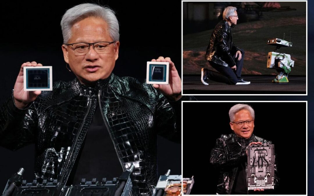 Nvidia CEO Jensen Huang calls AI titan’s latest chips ‘gigantic step up in performance’