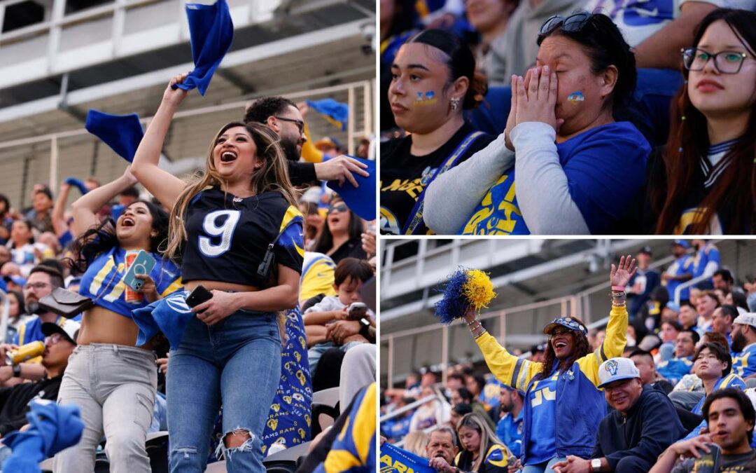 Rams’ loss to Seahawks puts damper on electric SoFi Stadium watch party