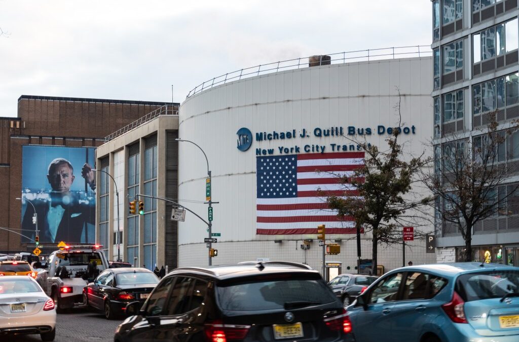 MTA making emergency repairs to Manhattan bus depot