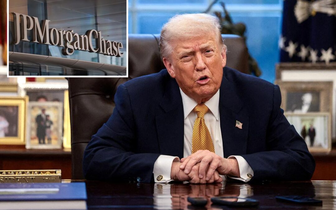 Trump threatens to sue JPMorgan Chase for ‘debanking’ after Jan. 6 Capitol riots under Biden admin pressure