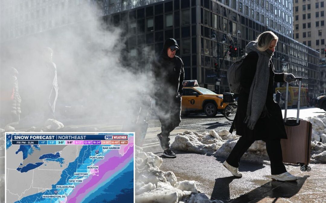 New Yorkers brace for dangerous cold that feels like -10 degrees, risk of frostbite in just 15 minutes