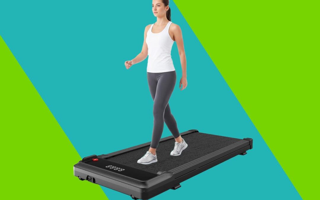 This bestselling treadmill fits under your desk and is less than $80