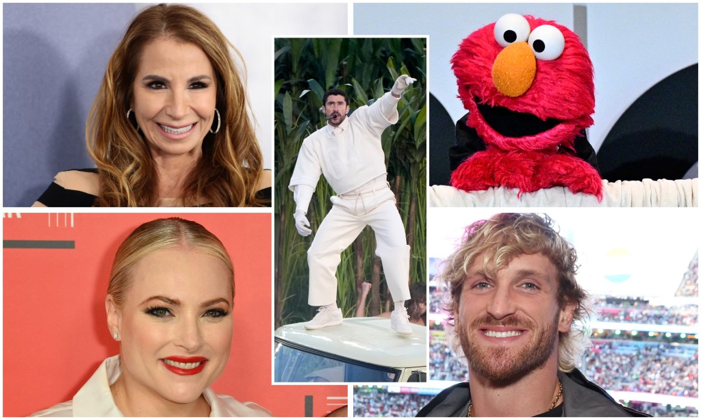 Meghan McCain, Logan Paul, Elmo and more react to Bad Bunny Super Bowl show
