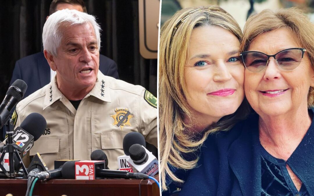 ‘Exhausted’ Nancy Guthrie sheriff admits it could take ‘years’ to find Savannah’s abducted mother