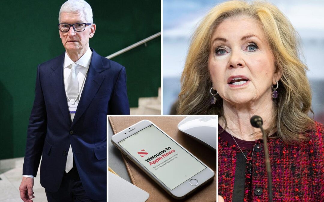 Sen. Marsha Blackburn demands Apple’s Tim Cook explain anti-conservative bias in news app: ‘A disservice’