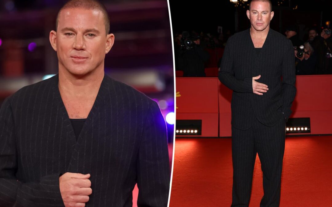 Channing Tatum debuts new look at ‘Josephine’ movie premiere