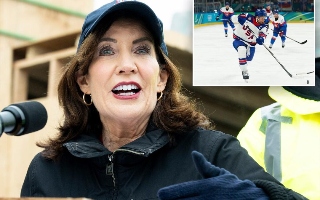 Kathy Hochul letting bars open early to watch Olympic gold medal hockey game — but NYC is excluded