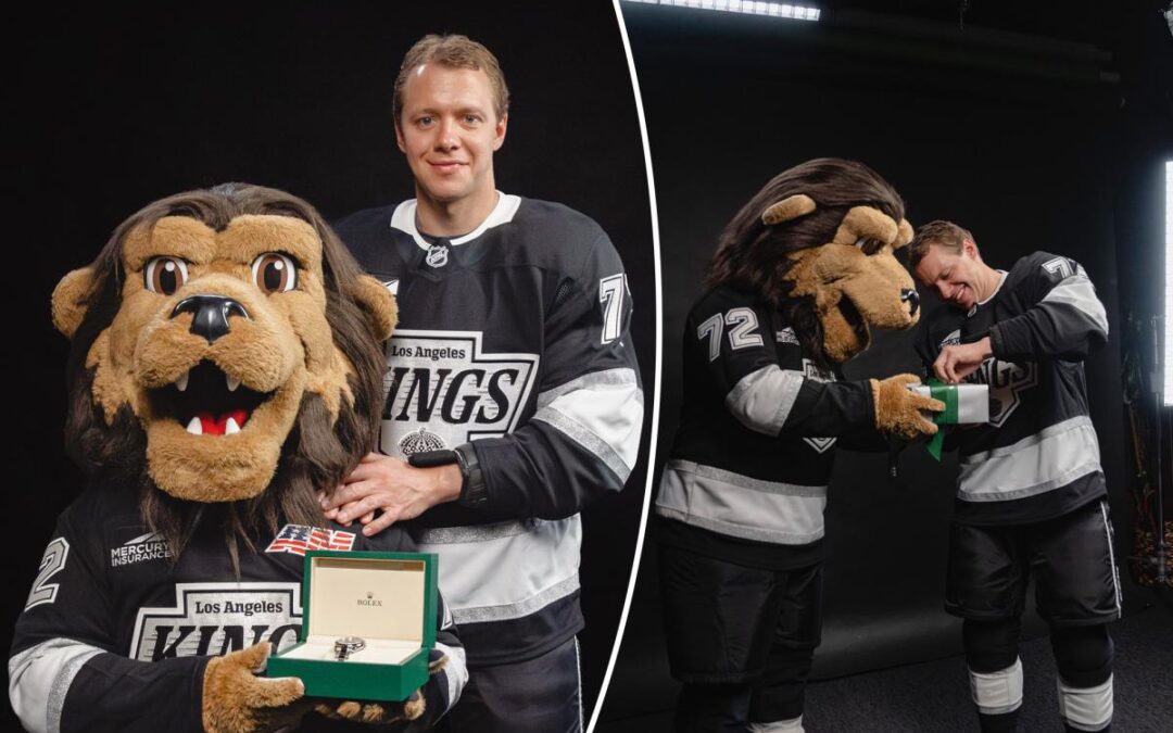 Ex-Rangers star Artemi Panarin gifts Rolex to Kings mascot for jersey number after trade