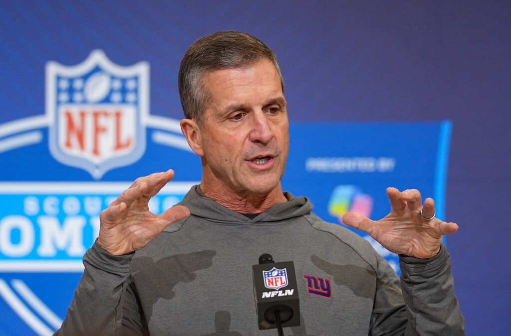 10 Giants takeaways from John Harbaugh, Joe Schoen NFL Combine pressers
