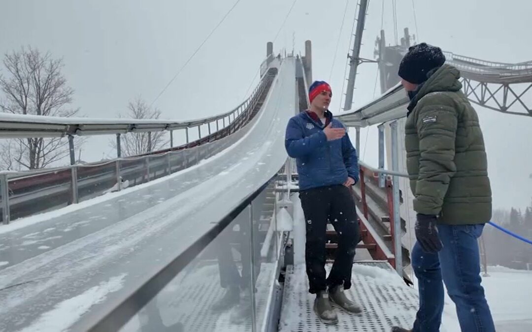 Looking to learn about ski jumping? Head to Lake Placid's training facility