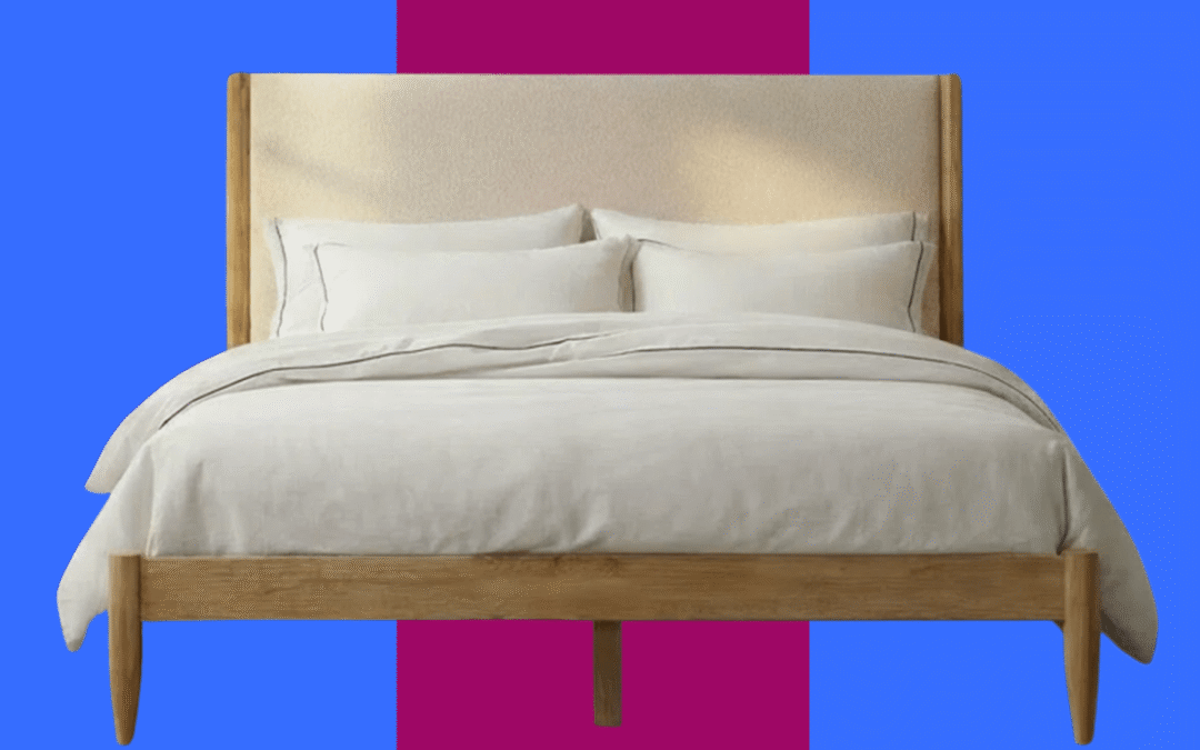 Sleep like a Soho socialite on a bouclé bed in a college kid budget