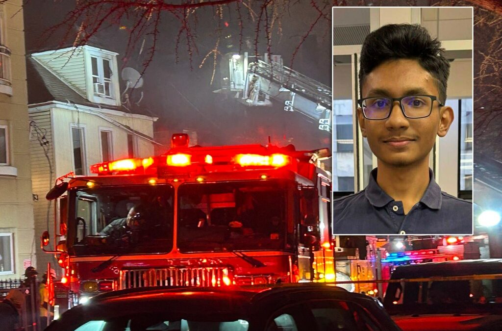 Man who ran into Queens fire to ‘save mom’ clings to life after suffering horrific burns