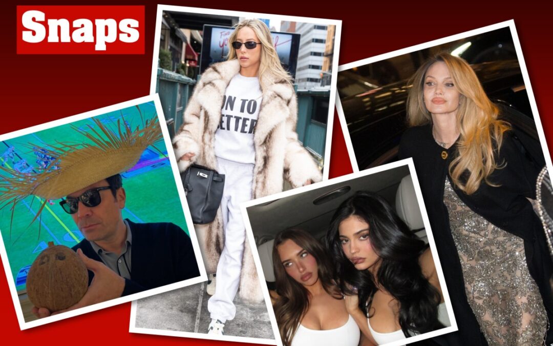 Star snaps of the week: Angelina Jolie, Alix Earle, Jimmy Fallon and more