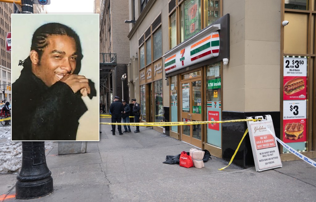 Panhandler shot dead in clash over holding door at NYC 7-Eleven was dad who fell on hard times: family